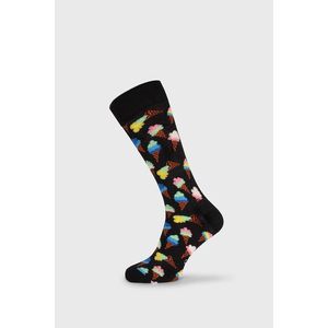 Ponožky Happy Socks Ice cream čierne vyobraziť
