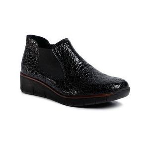 Rieker Členková obuv s elastickým prvkom 53790-45 Čierna vyobraziť