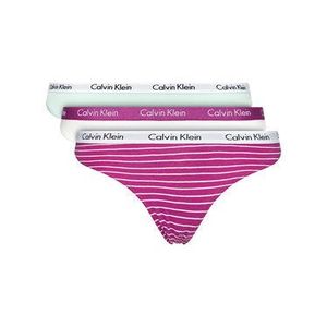 Calvin Klein Underwear Súprava 3 kusov klasických nohavičiek 000QD3588E Farebná vyobraziť