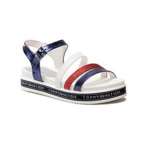 Tommy Hilfiger Sandále Platform Sandal T3A2-31042-0898 S Tmavomodrá vyobraziť