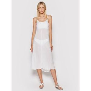 Calvin Klein Swimwear Plážové šaty Core Textured KW0KW01352 Biela Regular Fit vyobraziť