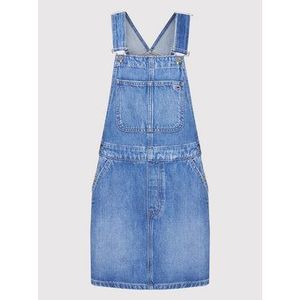 Tommy Jeans Džínsové šaty Class Dungaree DW0DW10323 Modrá Regular Fit vyobraziť