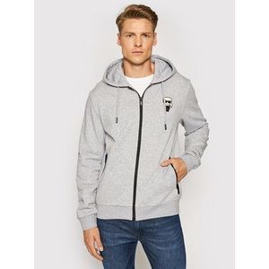 KARL LAGERFELD Mikina Sweat 705024 511900 Sivá Regular Fit vyobraziť