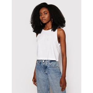 Calvin Klein Jeans Top J20J215622 Biela Regular Fit vyobraziť