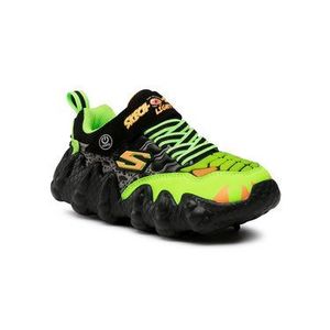 Skechers Sneakersy Skech-O-Saurus Lights 400110L/BKLM Zelená vyobraziť