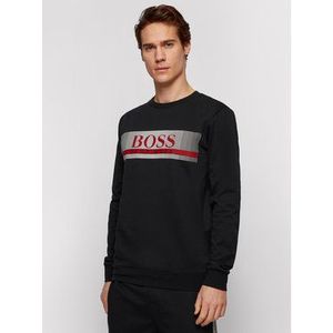 Boss Mikina Authentic 50449939 Čierna Regular Fit vyobraziť