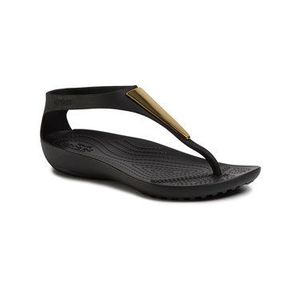 Crocs Sandále Serena Metallic 206420 Čierna vyobraziť