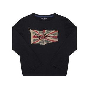 Pepe Jeans Blúzka Flag Logo Jr PB502603 Tmavomodrá Regular Fit vyobraziť