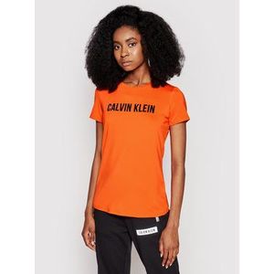 Calvin Klein Performance Tričko 00GWF0K168 Oranžová Regular Fit vyobraziť