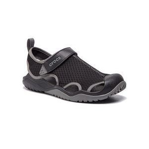 Crocs Sandále Swiftwater Mesh Deck Sandal M 205289 Čierna vyobraziť