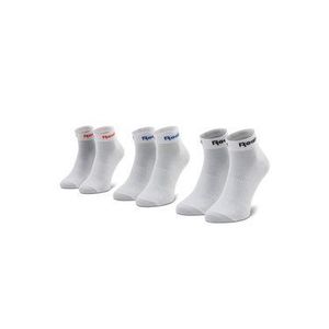 Reebok Súprava 3 párov nízkych členkových ponožiek Act Core Ankle Sock 3P GN7777 Biela vyobraziť