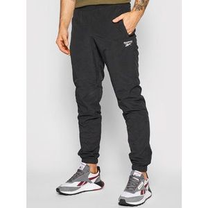 Reebok Teplákové nohavice Unisex Classics Vector GJ6015 Čierna Slim Fit vyobraziť