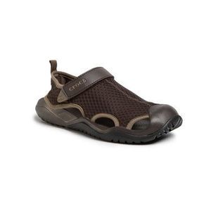 Crocs Sandále Swiftwater Mesh Deck Sandal M 205289 Hnedá vyobraziť