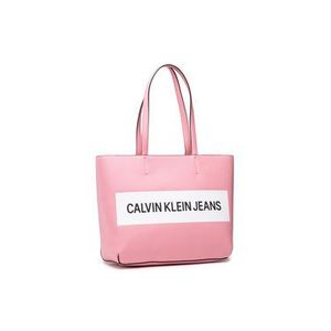 Calvin Klein Jeans Kabelka Shopper K60K608563 Ružová vyobraziť