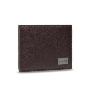 Calvin Klein Veľká pánska peňaženka Bifold 5cc W/Coin K50K506391 Hnedá vyobraziť