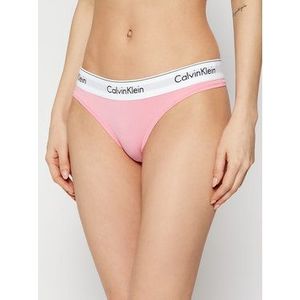 Calvin Klein Underwear Stringové nohavičky 0000F3786E Ružová vyobraziť