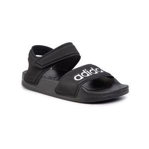 adidas Sandále adilette Sandal K G26879 Čierna vyobraziť