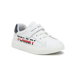 Tommy Hilfiger Sneakersy Low Cut Lace-Up T1B4-31075-0742X336 S Biela vyobraziť
