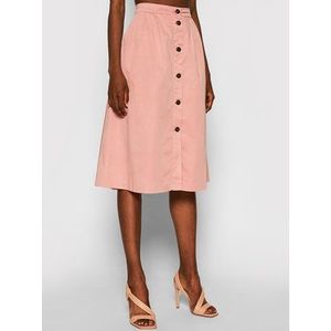 Tommy Hilfiger Trapézová sukňa Modern Chino WW0WW30685 Ružová Regular Fit vyobraziť