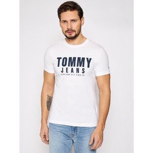 Tommy Jeans Tričko Tjm Center Chest Graphic DM0DM10243 Biela Regular Fit vyobraziť