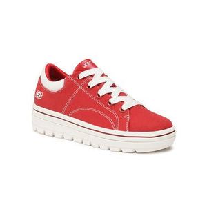 Skechers Sneakersy 74100 DKRD Červená vyobraziť