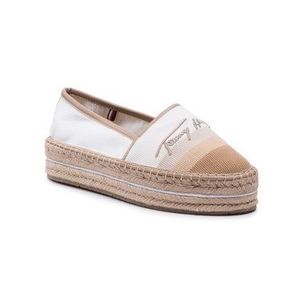 Tommy Hilfiger Espadrilky Tommy Gradient Espadrille FW0FW05640 Béžová vyobraziť