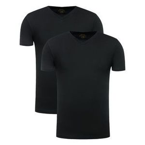 Polo Ralph Lauren 2-dielna súprava tričiek 714513433 Čierna Slim Fit vyobraziť