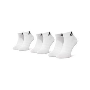 adidas Súprava 3 párov kotníkových ponožiek unisex Light Ank 3PP DZ9435 Biela vyobraziť