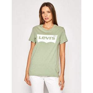 Levi's® Tričko The Perfect Tee 17369-1611 Zelená Regular Fit vyobraziť