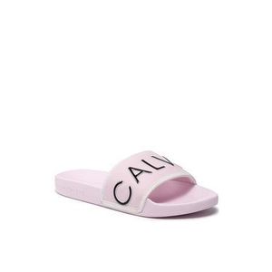 Calvin Klein Jeans Šľapky Slide Padded Ck Pes-Pu YW0YW00131 Ružová vyobraziť