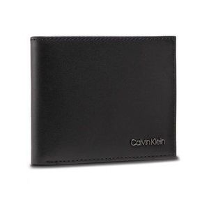 Calvin Klein Veľká pánska peňaženka Bifold 5 Cc W/Coin K50K506386 Čierna vyobraziť