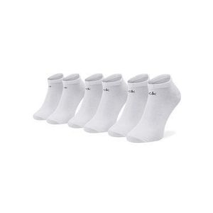 Calvin Klein Súprava 3 párov členkových dámskych ponožiek 100001879 Biela vyobraziť