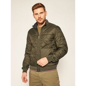 Tommy Hilfiger Bomber bunda Reversible Onion Quilted MW0MW14879 Zelená Regular Fit vyobraziť