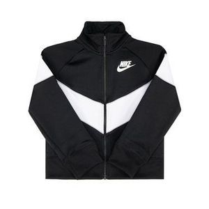 Nike Mikina Sportswear Heritage CJ6943 Čierna Standard Fit vyobraziť