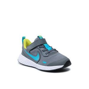 Nike Topánky Revolution 5 (PSV) BQ5672 019 Sivá vyobraziť