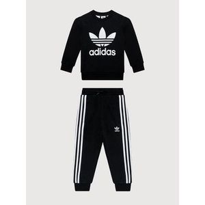 adidas Tepláková súprava adicolor Crew Set H25250 Čierna Regular Fit vyobraziť