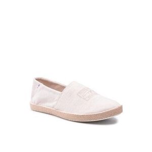 Tommy Hilfiger Espadrilky Sustainable Plant Dye Espadrille FM0FM03645 Béžová vyobraziť