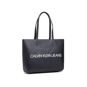 Calvin Klein Jeans Kabelka Shopper K60K607464 Čierna vyobraziť