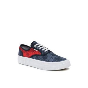 Tommy Hilfiger Tenisky Elevated Rwb Print Vulc FM0FM03618 Tmavomodrá vyobraziť