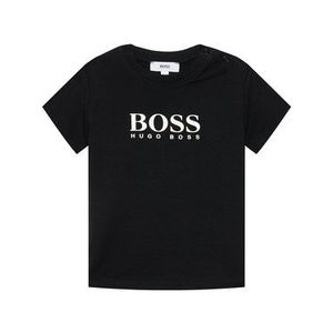 Boss Tričko J05P07 Čierna Regular Fit vyobraziť