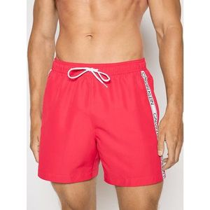 Calvin Klein Swimwear Plavecké šortky Drawstring KM0KM00558 Ružová Regular Fit vyobraziť