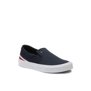 Tommy Hilfiger Tenisky Lightweight Stripes Slip On FM0FM03613 Tmavomodrá vyobraziť