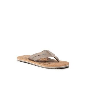 Tommy Hilfiger Žabky Printed Cork Beach Sandal FM0FM03638 Béžová vyobraziť