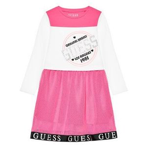 Guess Každodenné šaty K1YK00 K6YW1 Ružová Regular Fit vyobraziť