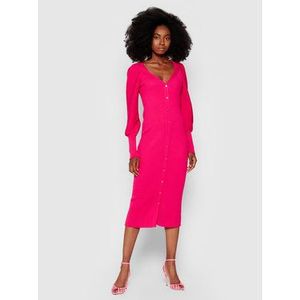 TWINSET Úpletové šaty 212AP3032 Ružová Slim Fit vyobraziť