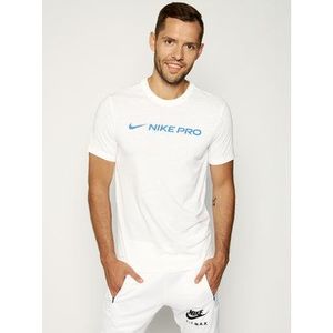 Nike Funkčné tričko Dri-FIT Pro CD8985 Biela Regular Fit vyobraziť