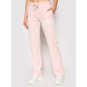 Juicy Couture Teplákové nohavice Crest JCWB121089 Ružová Regular Fit vyobraziť