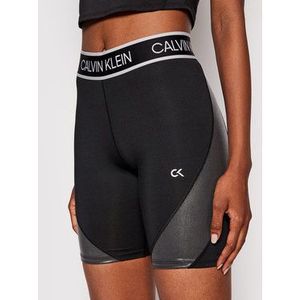 Calvin Klein Performance Športové kraťasy Cyclist Length 00GWT1L787 Čierna Slim Fit vyobraziť
