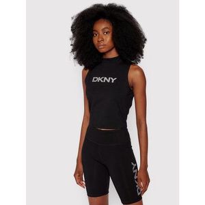 DKNY Sport Blúzka DP1T8151 Čierna Slim Fit vyobraziť