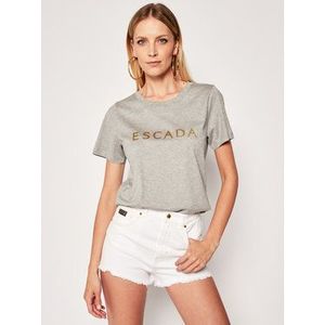 Escada Sport Tričko Eleza 5031118 Sivá Regular Fit vyobraziť